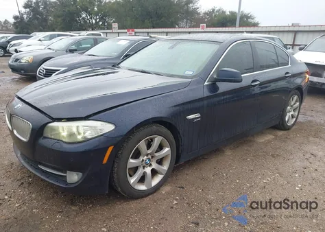 2012 BMW 550I xDrive из США, поврежденный, VIN WBAFU9C54CC787108